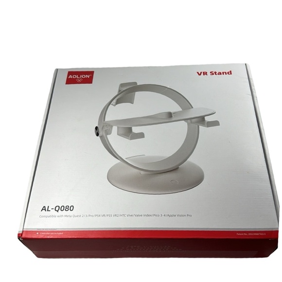 🔥HP Vision Pro VR Headset Stand - Comp w Apple Vision Pro, Quest 2/3, PS5 VR2 - Picture 2 of 10